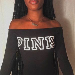Pink Logo Bodysuit